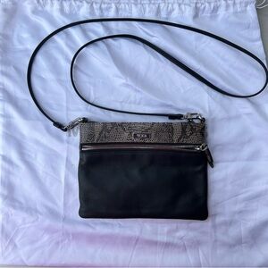Tumi crossbody purse